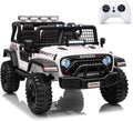 Tacleekii 24V Electric Car for Kids 2-Seater Electric Ride-On Truck 4WD, Dual Motors Parent Remote LED Headlights & Music Player Outdoor All-Terrain Vehicle