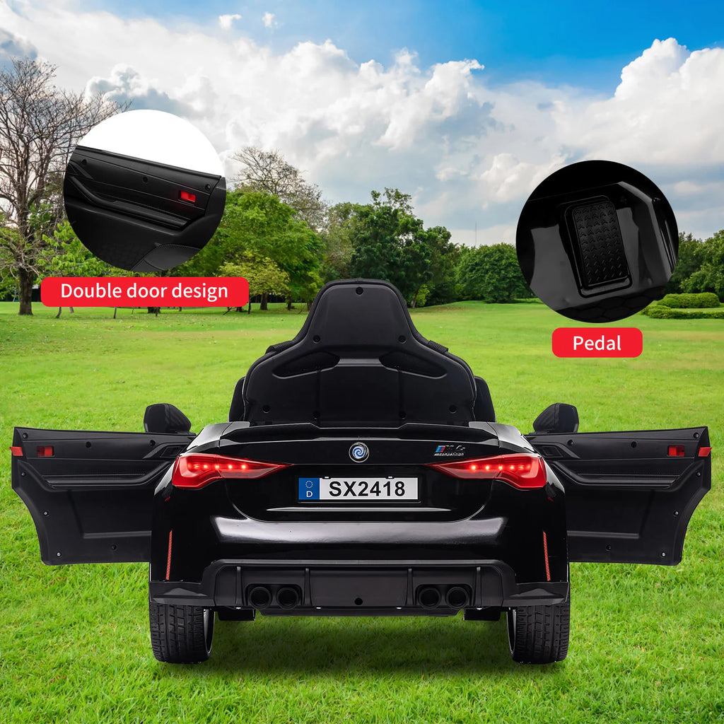 12V Kids Electric Ride On Car - Remote Control, 3 Speeds, LED Lights, MP3 Player, USB, Wireless Connectivity, Suspension System, Battery Powered Toy Vehicle for Toddlers